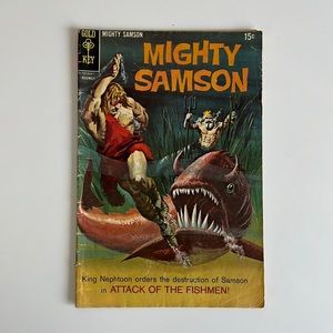Mighty Samson #20 Gold Key Comics November 1969 Silver Age UC